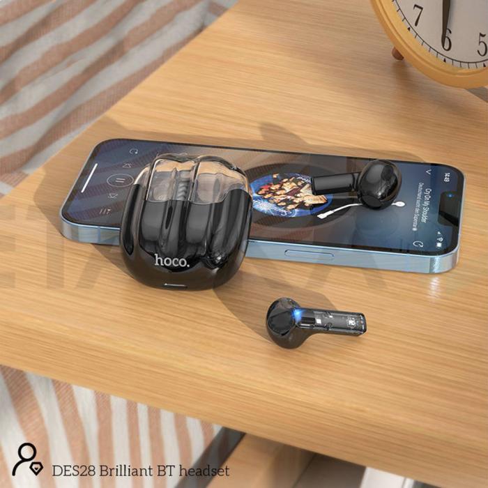 Hoco Dokunmatik Kontrol Bluetooth 5.1 Tws Kulaklık Beyaz