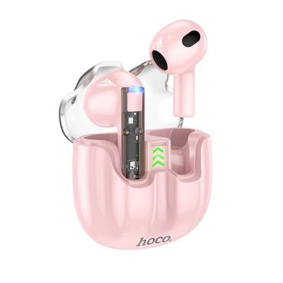 Hoco Dokunmatik Kontrol Bluetooth 5.1 Tws Kulaklık Pembe