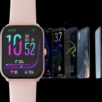 Imilab W01 Nabız Oksijen Ölçer Uyku Takibi 15 Gün Pil Ömrü Akıllı Saat Pembe