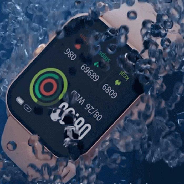 Imilab W01 Nabız Oksijen Ölçer Uyku Takibi 15 Gün Pil Ömrü Akıllı Saat Pembe