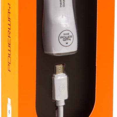 Powerway X233 Micro Usb 2.1 Apmer Çift Girişli Araç Şarjı
