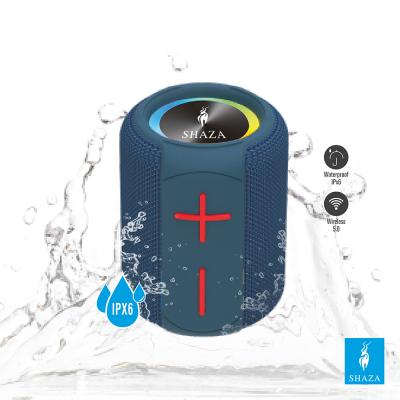Shaza Taşınabilir Bluetooth Hoparlör Ipx6 Suya Dayanıklı - 8w Ses Çıkışı Mavi
