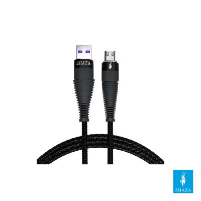 Shaza Usb Micro 5a 100w Örgülü Hızlı Şarj Ve Data Kablosu 1 Metre