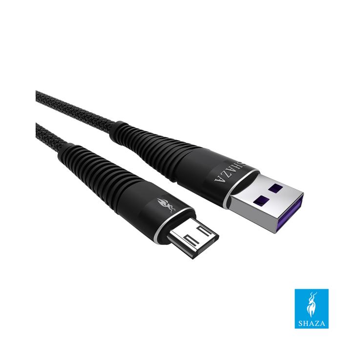 Shaza Usb Micro 5a 100w Örgülü Hızlı Şarj Ve Data Kablosu 3 Metre