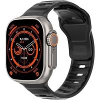 Shaza Watch 8 Ultra Dt No:1 49mm Nfc Tansiyon Oksijen Nabız Ölçer Uyku Takibi İos Android Uyumlu Akıllı Saat Gri-siyah
