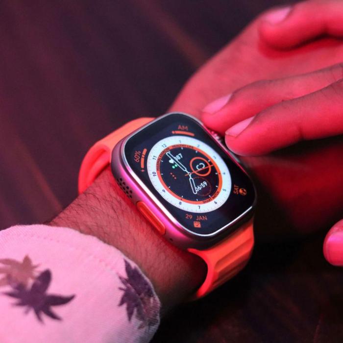 Shaza Watch 8 Ultra Dt No:1 49mm Nfc Tansiyon Oksijen Nabız Ölçer Uyku Takibi İos Android Uyumlu Akıllı Saat Siyah- Siyah