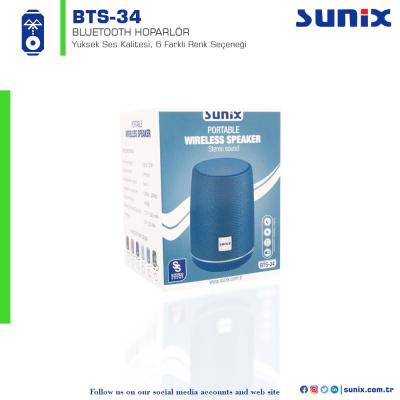 Sunix Bts34 Bluetooth Speakerlar