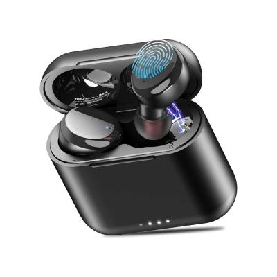 Tozo T6 Bluetooth 5.3 Dokunmatik Kontrol Ipx8 Su Geçirmez Stereo Kulak İçi Kulaklık Siyah