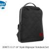 Addison 300873 13.3-14 Siyah Bilgisayar Notebook Sırt Çantası