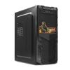 Everest 721K Peak-250W Siyah 2*Sata Mesh Metal Panel Kasa