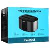 Everest HD3-540 2.5/3.5 İkili USB3.0 SATA III 6Gbps 4TB/6TB/8TB Docking Harddisk Kutusu