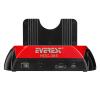 Everest HDC-385 Harici Usb 2.0 2.5- 3.5 IDE+SATA Hdd + Kart Okuyucu Docking