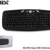 Everest KB-831U Siyah USB Q Multimedia Klavye