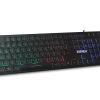 Everest KB-840 Siyah Renk Aydınlatmalı USB Q Standart Klavye
