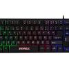 Everest KB-GX6 Siyah USB Gökkuşağı Renkli Aydınlatmalı Q Standart Gaming Klavye