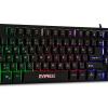 Everest KB-GX6 Siyah USB Gökkuşağı Renkli Aydınlatmalı Q Standart Gaming Klavye