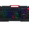 Everest KB-R800 METAFOR USB Gökkuşağı Aydınlatmalı Q Metal Yüzey Gaming Oyuncu Klavyesi