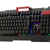 Everest KB-R800 METAFOR USB Gökkuşağı Aydınlatmalı Q Metal Yüzey Gaming Oyuncu Klavyesi