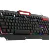 Everest KB-R800 METAFOR USB Gökkuşağı Aydınlatmalı Q Metal Yüzey Gaming Oyuncu Klavyesi
