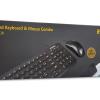 Everest KM-01K Pembe Usb Yuvarlak Tuşlu 3D Mouse Combo LC Layout Klavye + Mouse Set