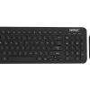 Everest KM-01W Siyah Yuvarlak Tuşlu 3D Mouse Combo Türkçe Kablosuz Klavye + Mouse