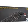 Everest KM-01W Siyah Yuvarlak Tuşlu 3D Mouse Combo Türkçe Kablosuz Klavye + Mouse