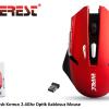 Everest KM-240 Usb Kırmızı 2.4Ghz Optik Kablosuz Mouse