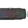 Everest KMX-86 Olivine Siyah Usb Gökkuşağı Zemin Aydınlatmalı Q Standart Klavye + Mouse Set