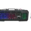Everest KMX-99 Siyah Usb Gökkuşağı Zemin Aydınlatmalı Q Oyuncu Klavye + Mouse Set