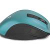 Everest SM-360 Usb Metalik Yeşil 3D Optik Süper Sessiz Alkalin Pil Kablosuz Mouse