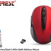 Everest SM-613 Kırmızı 2.4Ghz Optik Kablosuz Mouse