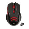 Everest SM-763 Kırmızı 6D 2400 Dpi 2.4 Ghz Siyah Usb Oyuncu Led Aydınlatmalı Kablosuz Mouse