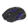 Everest SM-763 Mavi 6D 2400 Dpi 2.4 Ghz Siyah Usb Oyuncu Led Aydınlatmalı Kablosuz Mouse