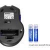 Everest SM-763 Mavi 6D 2400 Dpi 2.4 Ghz Siyah Usb Oyuncu Led Aydınlatmalı Kablosuz Mouse