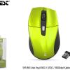 Everest SM-861 Usb Yeşil 800/1200/1600dpi Süper Sessiz Kablosuz Mouse