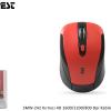 Everest SMW-242 Kırmızı 4D 1600/1200/800 Dpi Kablosuz Mouse
