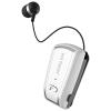 Hytech HY-XBK80 Mobil Telefon Uyumlu Makaralı Beyaz Bluetooth Kulaklık