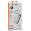 Hytech HY-XBK80 Mobil Telefon Uyumlu Makaralı Beyaz Bluetooth Kulaklık