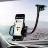 HYTECH HY-XH20 Vantuz + Braketi 360 Derece Siyah/Gri Telefon Tutucu