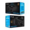 INCA 650w IPS-065P 12cm Fan Aktif PFC 80+ Power Supply (PSU) 2x (6+2pin) Sata