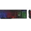 Inca IKG-448 Siyah USB Işıklı Q Oyuncu Klavye Mouse Set