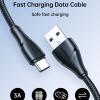 JOYROOM S-UC027A11 3A USB A-TYPE C 1.2M-BLACK
