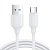 JOYROOM S-UC027A9 3A USB A-TYPE C 2M-WHITE