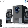 Mikado MD-1700BT 2+1 Siyah Usb+SD+Fm Destekli Multimedia Bluetooth Speaker