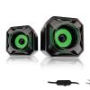 Mikado MD-177 2.0 5W * 2 Yeşil Mini USB Speaker