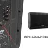 Mikado MD-2017BT 30W Siyah Kablosuz UHF Mikrofonlu USB+SD+FM Bluetooth Toplantı Anfisi