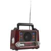 Mikado MDR-7BT Serenad-K Ahşap/Kırmızı Usb-TF Destekli Bluetooth FM-AM*SW 3 BAND Klasik Radyo