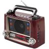 Mikado MDR-7BT Serenad-K Ahşap/Kırmızı Usb-TF Destekli Bluetooth FM-AM*SW 3 BAND Klasik Radyo
