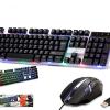Platoon PL-357 Oyuncu Işıklı Klavye Mouse Set