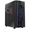 Rampage ALPHA-X 4*12cm Rainbow Fan 600W 80 Plus Bronze RGB Led Şerit 1*Usb 3.0 2*Usb 2.0 Oyuncu Kasası